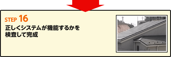 Step16 正しくシステムが機能するかを検査して完成